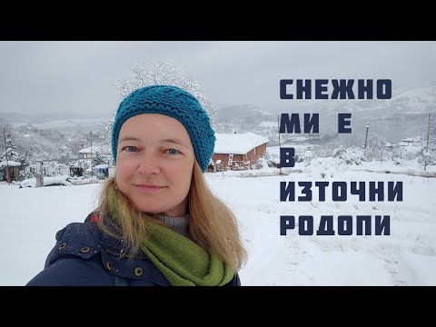 Видео: #129 След 8 години - цяла седмица 40 см сняг в Гняздово | Живот на село в Източни Родопи