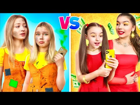 Видео: Багата Мама vs Бідна Мама | Мене Викрав Скажений Вчений