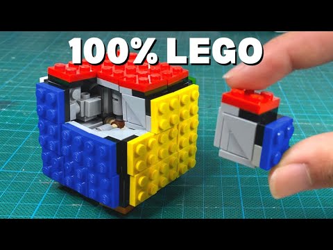 Видео: Я сделал полностью функциональный кубик Рубика LEGO!! (3x3x3)