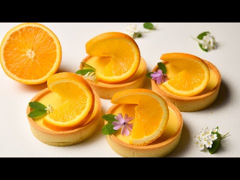 Видео: АПЕЛЬСИНОВЫЕ ТАРТЫ 🍊🍊🍊