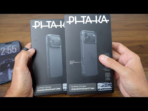 Видео: Защитные чехлы Pitaka для iPhone 17 Pro Max: Битва стражей!
