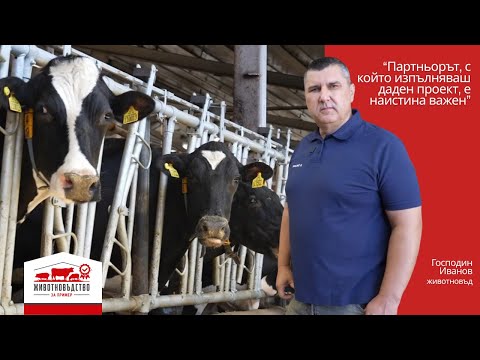 Видео: От пет крави до модерна ферма: Историята на Господин Иванов от село Добриново