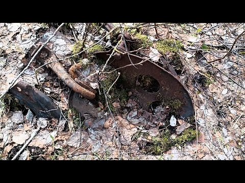 Видео: Весенняя разведка усов старой УЖД. Нашёл хорошую погрузку с металлом . #УЖД #копметалла  #металлокоп