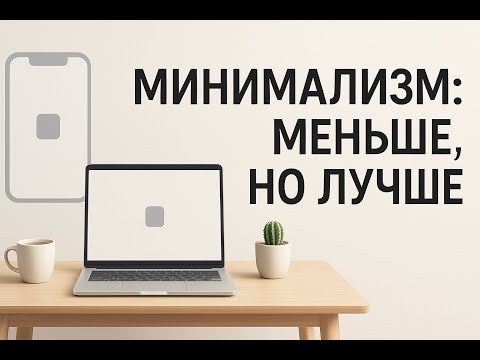 Видео: МИНИМАЛИЗМ - искусство жить проще.