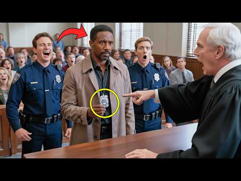 Видео: Коррумпированный судья помогает полицейским, но паникует, когда чернокожий обвиняемый показывает ...