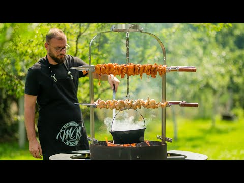 Видео: Императорские куриные шашлычки. Хрустящее и сочное куриное мясо.