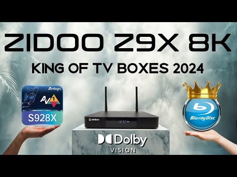 Видео: Zidoo Z9X 8K Android Media Player Король ТВ-приставок 2024