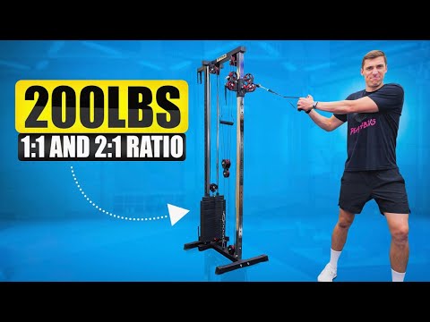 Видео: Самая дешевая кабельная вышка обновилась? Обзор системы Titan Fitness Selectorized Wall/Rack