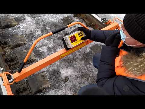 Видео: Работа путеизмерительной тележки ПТ-7МК по стрелочным переводам