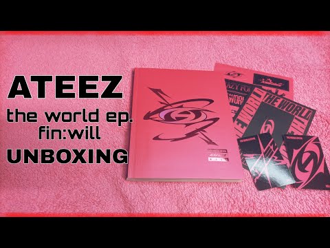 Видео: |распаковка альбома ATEEZ the world ep. fin:will|unboxing|