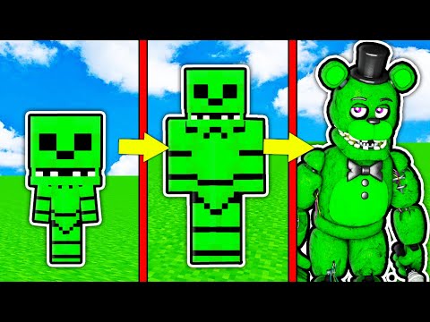 Видео: КАК МЕНЯЛСЯ ИЗУМРУДНЫЙ ФРЕДДИ ФНАФ АНИМАТРОНИК И ЕГО ЖИЗНЕННЫЙ ЦИКЛ В МАЙНКРАФТ ! ЭВОЛЮЦИЯ MINECRAFT