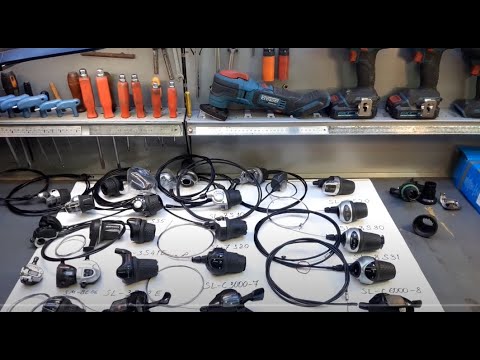Видео: Обзор переключателей shimano и sram для планетарных втулок, взаимозаменяемость  alfine  и nexus