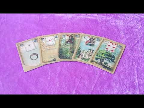 Видео: КАРТЫ, УКАЗЫВАЮЩИЕ НА БРАК В ЛЕНОРМАН. ЧАСТЬ 1.