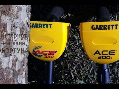 Видео: Новинка! Обзор Garrett ACE 300i и сравнение с Garrett ACE 250