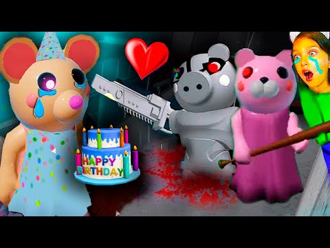 Видео: ДЕНЬ РОЖДЕНИЯ Mousy ее ВСЕ ПРЕДАЛИ история пигги piggy роблокс / roblox