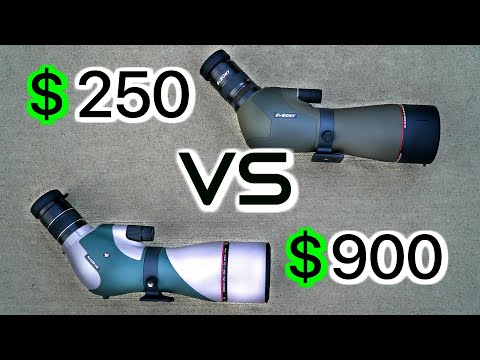 Видео: Сравнение дешевых и дорогих зрительных труб!