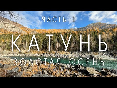 Видео: Лучшее время года на Алтае! Рыбалка на Катуни среди золотых гор. Осень 2021. Часть 1.