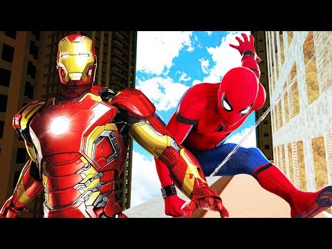 Видео: ЖЕЛЕЗНЫЙ ЧЕЛОВЕК И ПАУК И КАМЕНЬ БЕСКОНЕЧНОСТИ СУПЕРЕГЕРОИ ВОЛОДЯ МАРВЕЛ В МАЙНКРАФТ