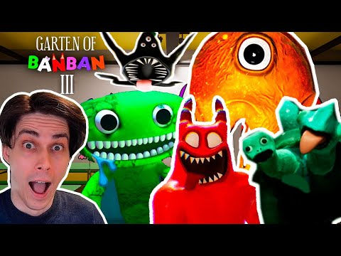 Видео: ГАРТЕН ОФ БАНБАН 3 - ПОЛНОЕ ПРОХОЖДЕНИЕ! - Garten of Banban 3 [Full Walkthrough] Gameplay