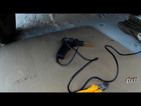 Видео: Паяльник импульсный для ремонта бамперов Silverflo 960 V