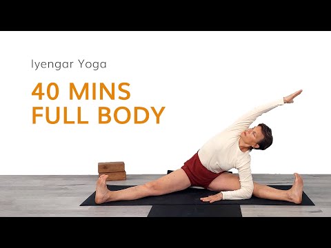 Видео: Утренняя практика для всего тела: йога Айенгара с Кэти Кук