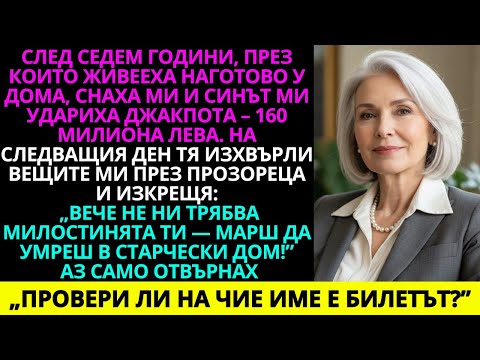 Видео: След седем години, през които живееха на мой гръб у дома, снаха ми и синът ми спечелиха около мил...