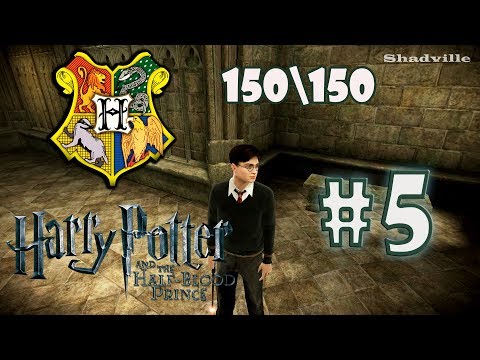 Видео: Harry Potter and the Half-Blood Prince (PC) Прохождение #5: 150 значков Хогвартса