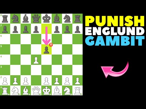 Видео: Разгромите гамбит Энглунда за 7 ходов