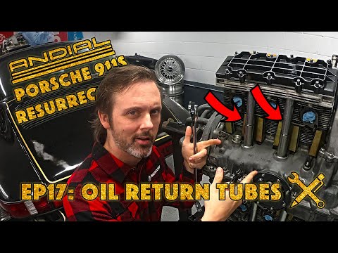 Видео: Как установить трубки возврата масла на Porsche 911 Projekt Airkult Эпизод 17