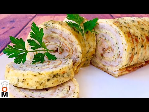 Видео: Куриный Рулет с Сыром | Очень Сытно и Просто и Вся Семья Накормлена