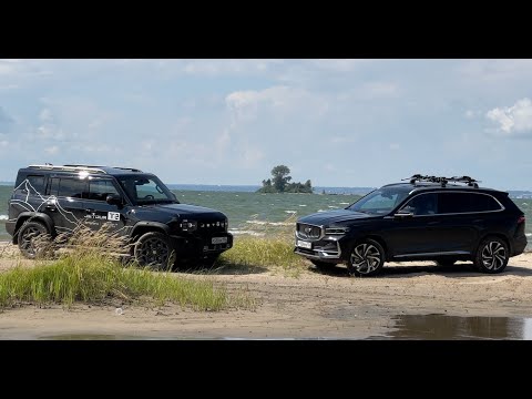 Видео: JETOUR T2 против MONJARO. Проверка ПЕСКОМ.