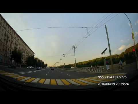 Видео: Driving in Moscow: Филёвский Парк - Текстильщики 19/06/2016 (timelapse 4x)