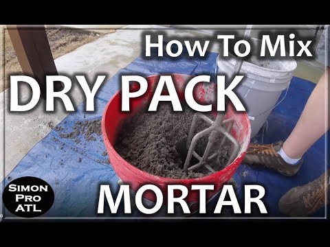 Видео: Сделай сам - СУХАЯ УПАКОВКА - Как приготовить раствор для уклонного поддона и душевого поддона - ...