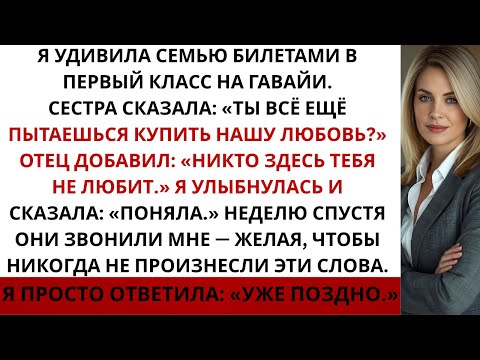 Видео: На Семейном Ужине Родители Насмехались: «Никто в Нашей Семье Тебя На Самом Деле Не Любит Тогда Я…