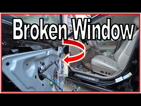Видео: Как исправить разбитое стеклоподъемник (узел регулятора) - Lincoln MKZ / Ford Fusion / Mercury Milan