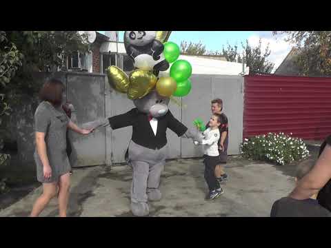 Видео: Поздравление Серёженьки 7 лет. Мишка Тедди. Миллерово