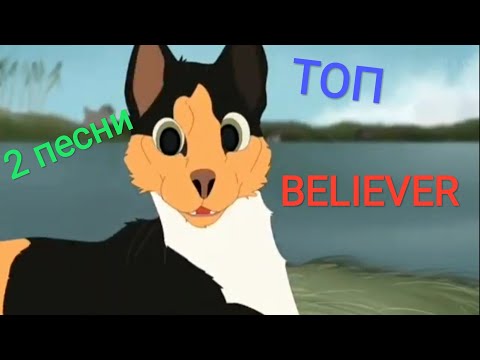 Видео: Коты Воители сборник: 2 песни Believer