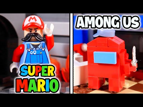 Видео: Я превратил популярные ВИДЕОИГРЫ в наборы LEGO...