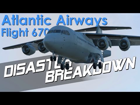 Видео: Проходя через край (рейс 670 Atlantic Airways) — АВАРИЯ