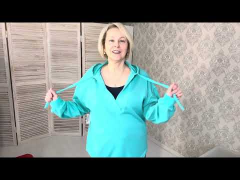 Видео: ( № 535 ) 4500 р М-Л р КОФТА ОЛД НЕВИ