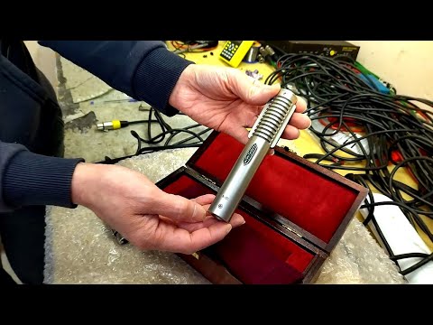 Видео: Ленточный (динамический) микрофон ROYER R-121