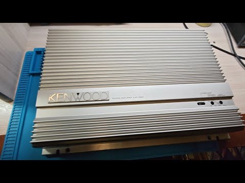Видео: Kenwood KAC-1023 замер усилителя