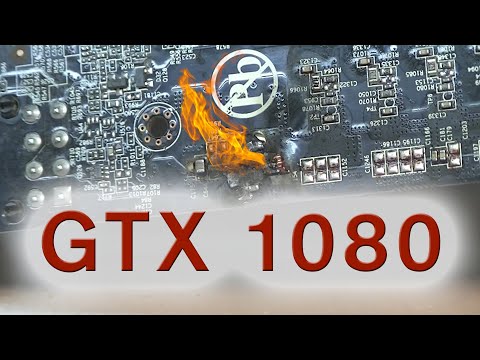 Видео: Ремонт видеокарты Gigabyte GV-N1080IX-8GD. Устранение короткого замыкания.