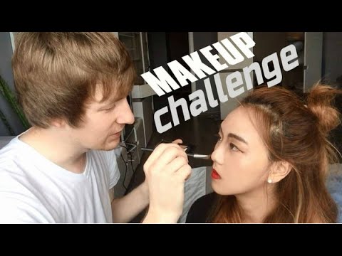 Видео: Русский парень ДЕЛАЕТ МАКИЯЖ кореянке КЁНХА. МАКИЯЖ ЧЕЛЛЕНДЖ-(Кyungha/Кёнха/경하)