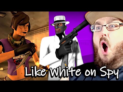 Видео: Нравится Уайт на Spy (White Spy VS Cobra Army) Анимация Team Fortress 2 РЕАКЦИЯ!!!