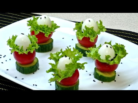 Видео: МИНИ ЗАКУСКА за 5 МИНУТ ---  СВЕЖО,ЯРКО и ПРАЗДНИЧНО