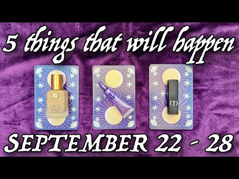 Видео: 5 событий, которые произойдут с 22 по 28 сентября 😍 ВЫБЕРИТЕ КАРТУ Гадание на картах Таро 🔮