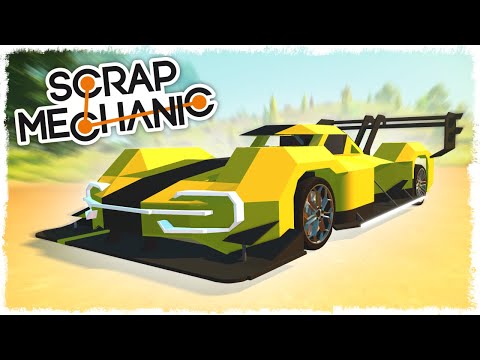 Видео: БИТВА: СТРОИМ ГОНОЧНУЮ МАШИНУ НА ПОРШНЯХ В SCRAP MECHANIC!!!