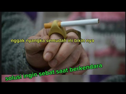 Видео: Как сделать уникальное сигаретное кольцо из бамбука