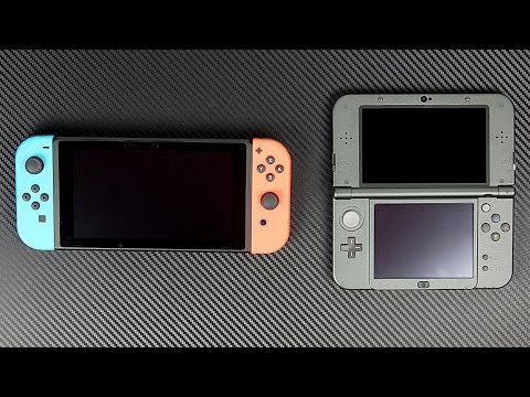 Видео: Nintendo Switch против New 3DS XL